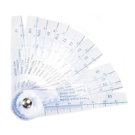 Metrisk känselmätare Gap mätverktyg Mätning av bredd/tjocklek