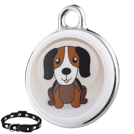 GPS-tracker til kæledyr til katte og hunde, sporingshalsbånd, GPS-tracker uden månedlige gebyrer, realtidssporing af placering