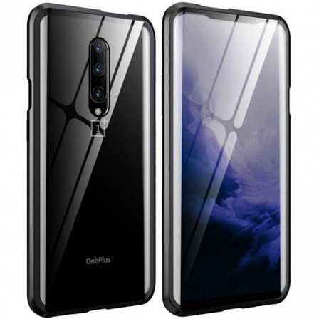 OnePlus 8 Pro Heltäckande Premium Skal Glassback V4
