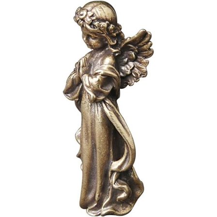 Bønsomme Vinger Cupid Figurer Kobber Keruber Statuer Mindeengel Skulptur Skrivebords Velsignelse Engel Kunst til Hjem Have Have Dekoration