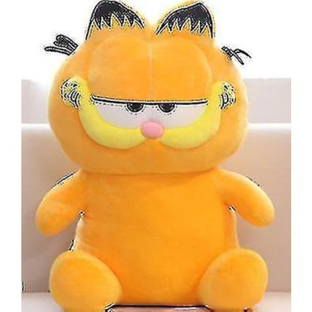 25cm Garfield bamse plys legetøj seng sovepude overdimensioneret bamse gave til kæreste (FMY)