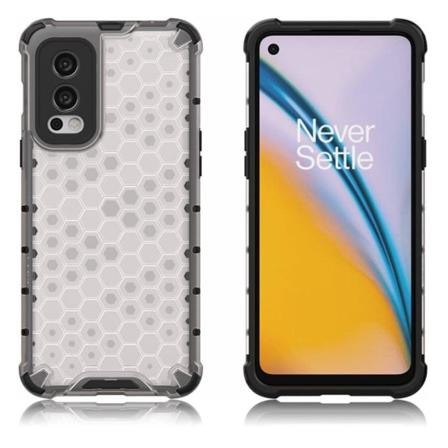 Bofink Honeycomb OnePlus Nord 2 5G Suojakotelo - Läpinäkyvä Transparent