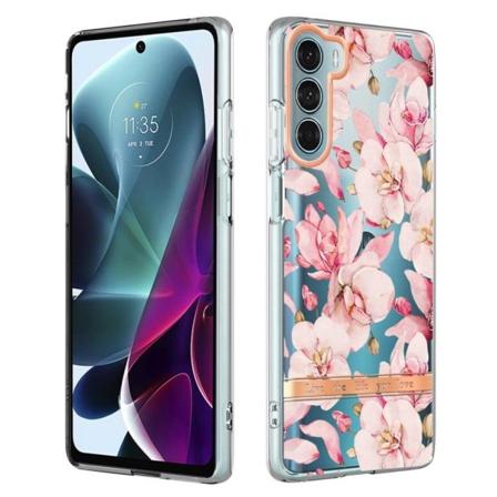 Superslankt og holdbart softcover til Motorola Moto G200 5G / Edge S30 - Lyserød Gardenia Pink