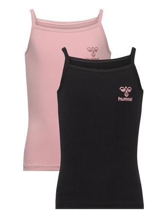 Hmlcarolina Strap Top 2-Pack T-shirts Sleeveless Rosa Hummel