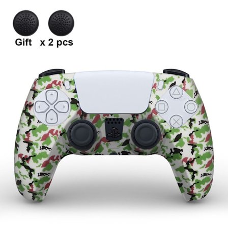 Etui til PS5-controller, silikone med tommelfingergreb (6)