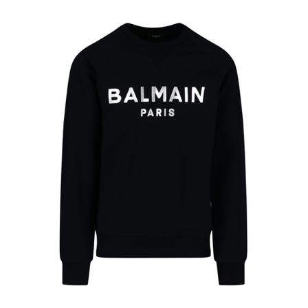 Balmain Sweatshirts svart, Herr, Herr, Storlek: L