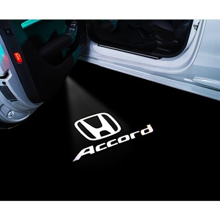 Lämplig för Honda välkomstljus Accords Platinum Odyssey cr-z Allison bil led dörrprojektionsljus (2-pack)