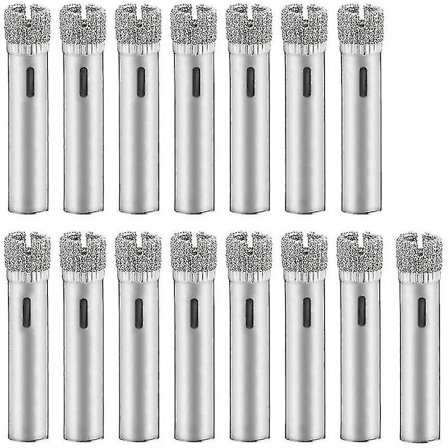 15 stk. hulsavssæt til fliser, diamantbor, hulsav, borsesæt