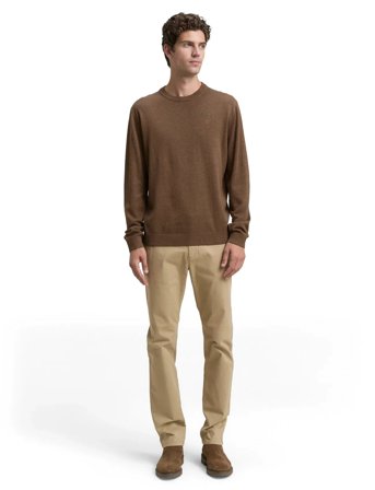 Tom Tailor Basic Crewneck Knit - Brown - XXL