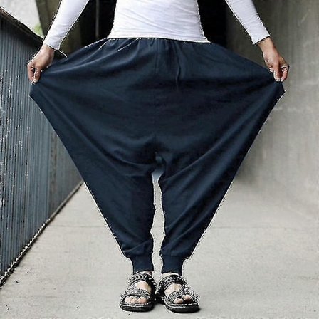 Herrar Vida Haremsbyxor Lediga Baggy Byxor Yoga Underdelar