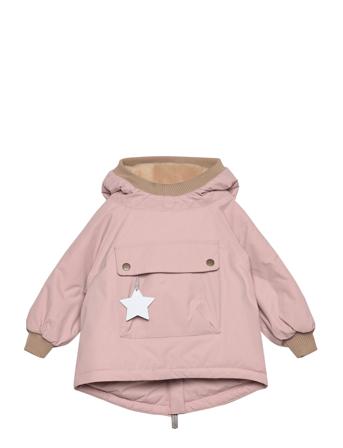 Matbabywen Fleece Lined Winter Anorak. Grs Outerwear Jackets & Coats Winter Jackets Pink Mini A Ture