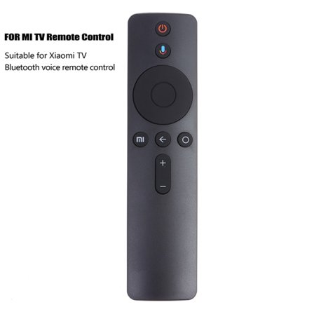 Bluetooth Voice Remote kompatibel med Mi TV MI Box 3 S 4X TV B Sort one size