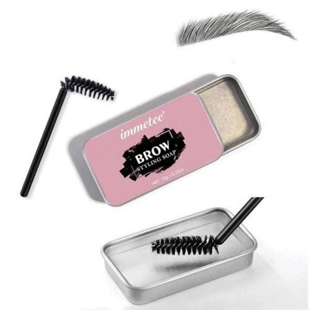 2-Pakkaus - Soap Brows / Kulmakarvageeli - Kulmakarvoja Muotoileva Saippua Läpinäkyvä