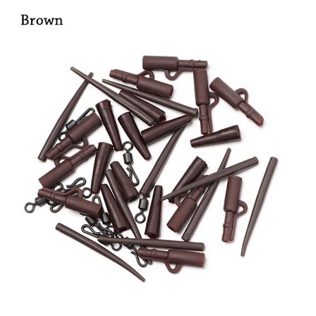 80st Säkerhetsledningsklämmor Quick Change Swivels BRUNT BRUNT