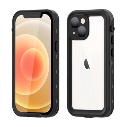 Iphone 13 Heltäckande Vattentät Premium Skal - 2m Transparent
