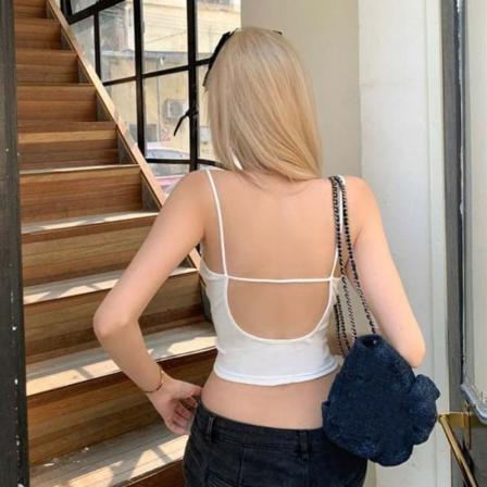 Strap Slim Beach Top Dame Camisole 3 3 3