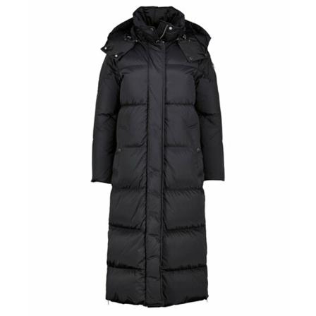Woolrich Sort Aurora Long Parka Sort, Dame