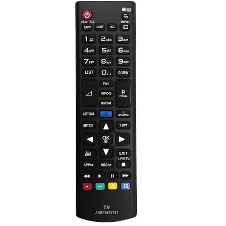AKB73975757 Fjernbetjening Erstatning til LG TV LB57 LB58 LB61 Serie 50LB580V-ZB 42LB580V-ZM 39LB580V-ZA 47LB5