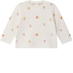 Bonpoint Beavie Floral Jumper White 18 Months - Jumpers and knitwear - 18 months - White