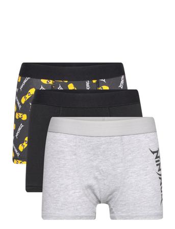 3 Pack Boxershorts Night & Underwear Underwear Underpants Grå Lego Wear