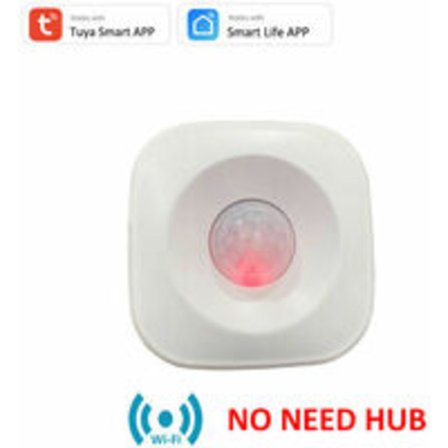 Tuya WIFI PIR Rörelsesensor Rörelsedetekteringssensor Smart Life APP Trådlöst Hem Säkerhetssystem Fungerar med Alexa Scenario Set