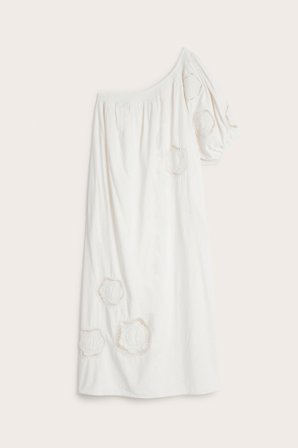 Kappahl | One-shoulder-mekko | Valkoinen