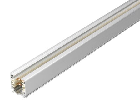 GLOBAL Trac XTS4400-3 Kontaktskinne hvit, 3-faset 4 m, Belysning