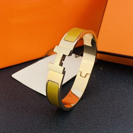 H-armbånd, 18K H-bokstavlås for menn og kvinner, armbånd for par i rustfritt stål [GPA]