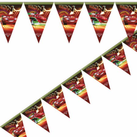 Bilar Neon Banner En Storlek Flerfärgad