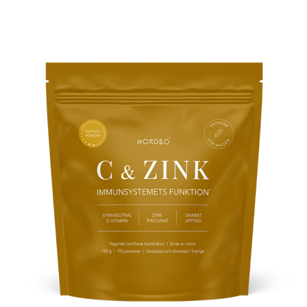 Nordbo C & Sink Pulver Vegansk 150 g Sitron