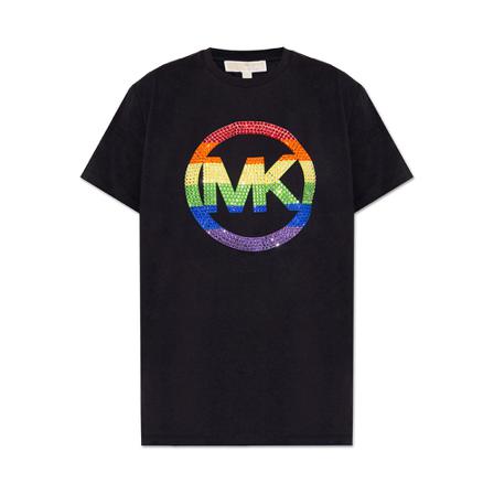 Michael Kors Logo T-shirt Sort, Dame T-shirts