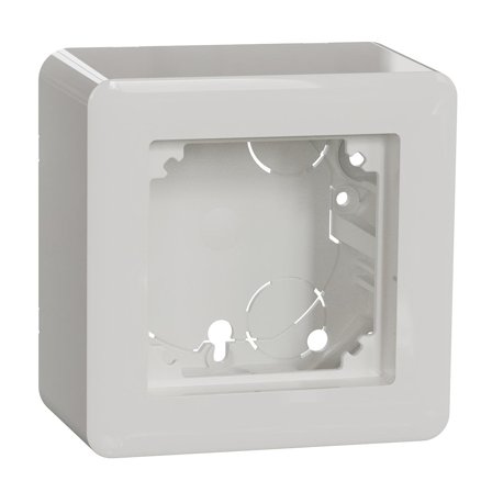 Schneider Electric Exxact Sokkelboks 1-roms, med integrert ramme Høy, Strømbrytere & vegguttak