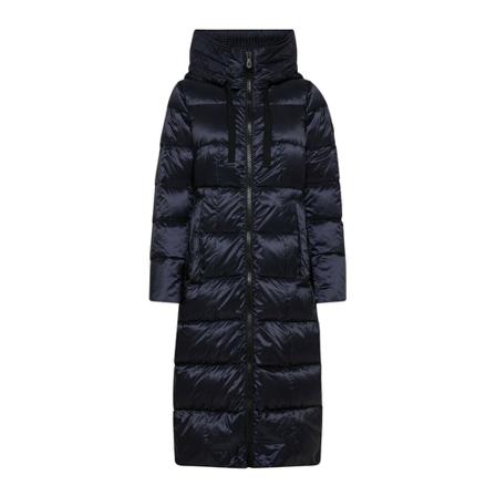 Peuterey, Long padded down jacket with recycled down Blauw, Dames, Maat:S,polyester