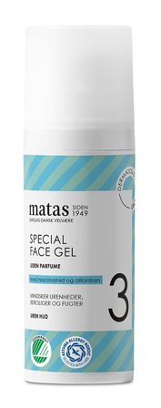 3 for 2 - Matas Striber Special Face Gel til Uren Hud Uden Parfume 50 ml, Skincare, Ansigtspleje, Uren Hud