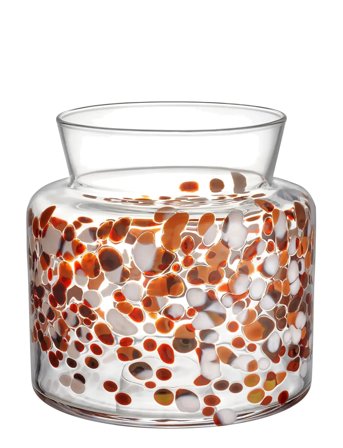 Kosta Boda Meadow Vas Höst - Red - 19.5 CM