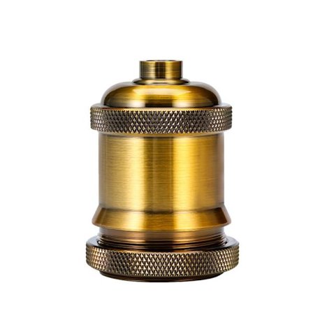 Vintage Lamphållare e27e26 Edison Socket Skruv LED Glödlampa Hänglampa