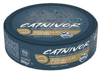 Drn Catnivor Cibo Umido Con Agnello Gatti Adulti Barattolo 80g