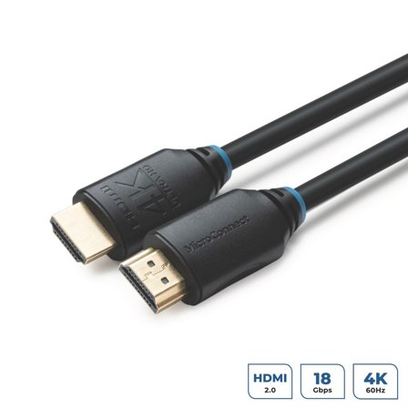 MicroConnect HDMI-kabel med Ethernet - 20 m