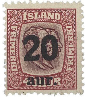 Island 1921-1922 - AFA 110 - Postfrisk