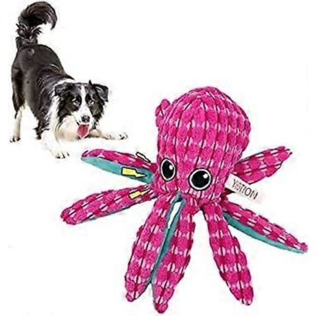 Pipende?Hund?Leker?Plysj?Hund?Leke?Fylt?Hund?Leker?for?Små?og?Mellomstore?Hunder?Holdbare?Interaktive?Hund?Leker?med?Fyll