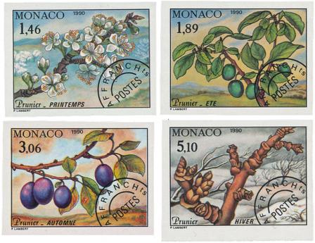 Monaco 1990 - YT P106/P109 - Postfrisk