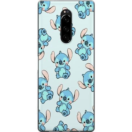 Sony Xperia 1 Gjennomsiktig deksel Søm mønster