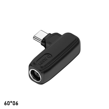 DC til Type C Converter Laptop Ladeplugg 6,0X0,6MM TIL TYPE-C
