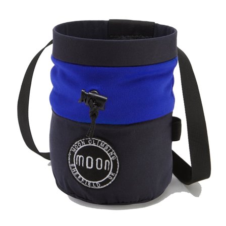 Moon S7 Retro Chalk Bag Mountaineering equipment Blue ONESIZE