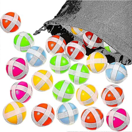 30 Styk Klæbebolde Til Stof Dartskive, Dart Hook And Loop Bolde[D]