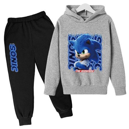 Barn og tenåringer Sonic The Hedgehog hettegenser og bukse