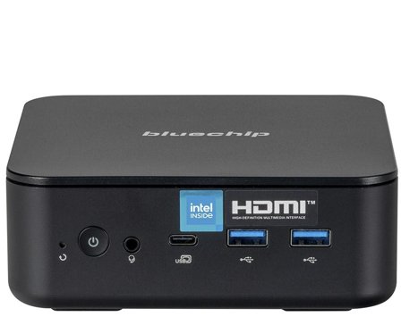 BLUECHIP BUSINESSline M13100 N100 W11Pro 8GB 120GB SSD Wi-Fi 6 BT 5.3, 2 Ã— RJ45 (1 Gb/s), IntelÂ UHD Grafik