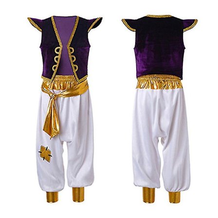 Halloween Aladdin Magisk Lampe Barne Cosplay Kostymer