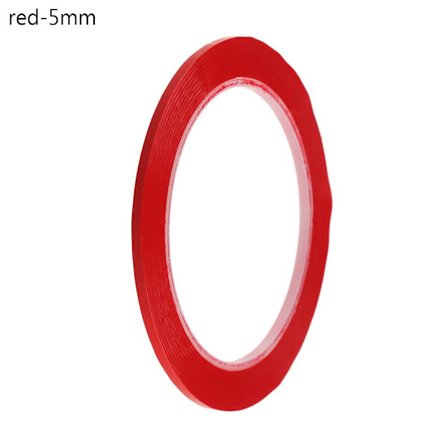 1 st Desktop Positioneringstejp Markeringstejp RÖD 5MM