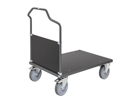 Plattformsvagn Ergonomisk 1090x700mm - Lyreco - Emballage och lagerutrustning - Lagerutrustning - Vagnar